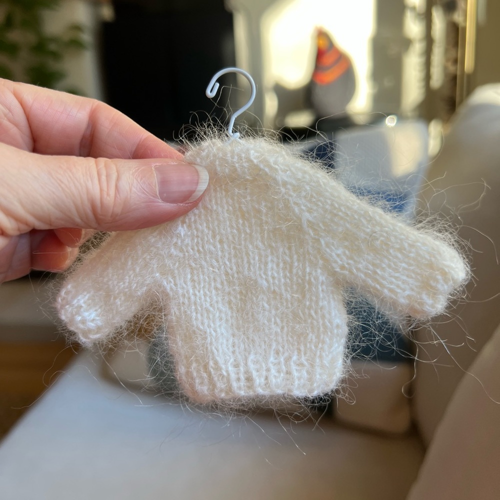 Mini Mohair Sweater 3”x5”